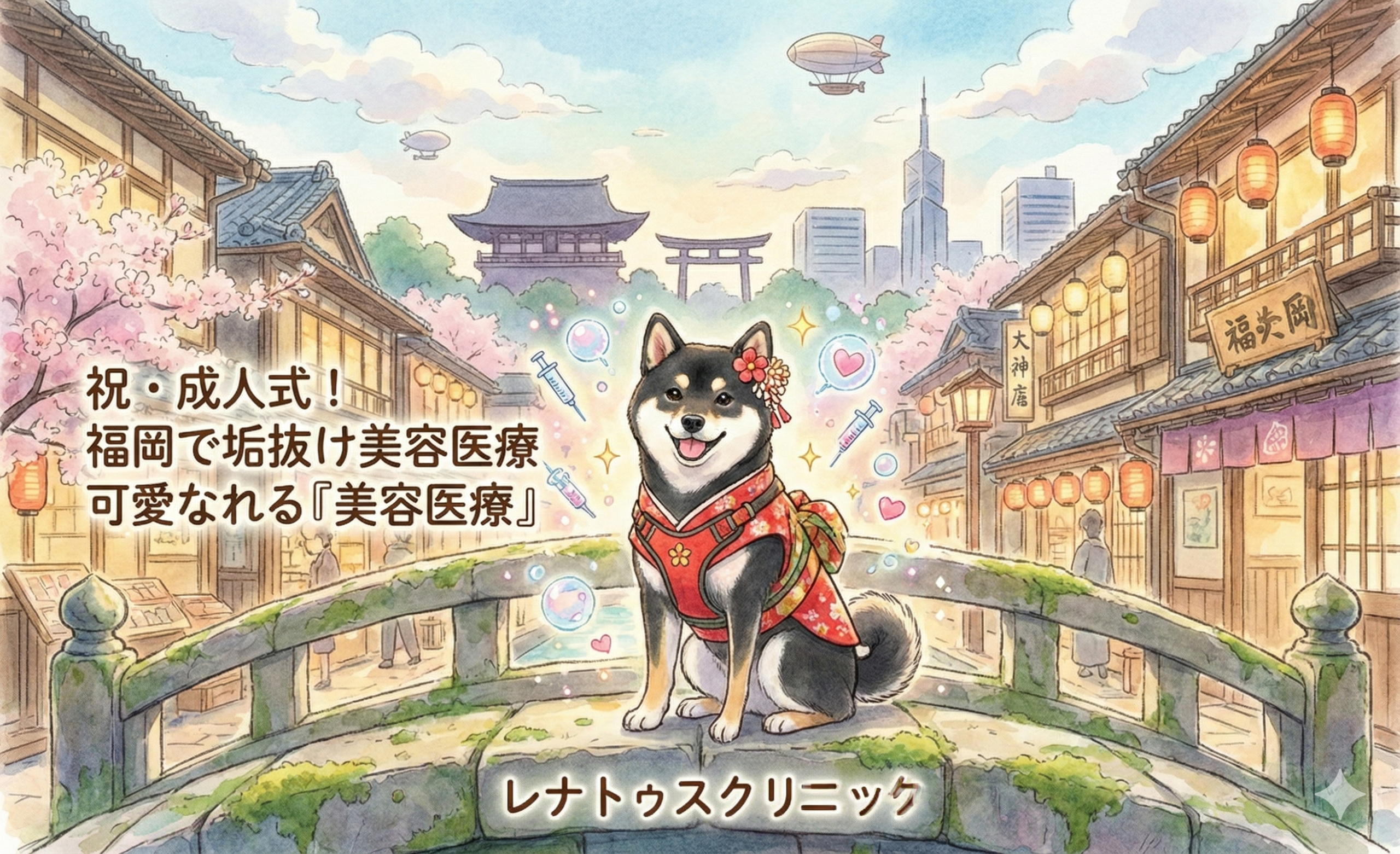 福岡で成人式前に人気急上昇中の垢抜け可愛くなれる「美容医療」